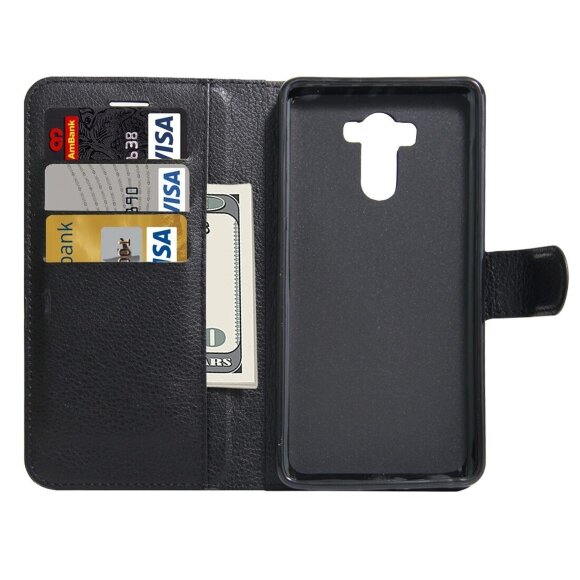 Чехол с визитницей для Xiaomi Redmi 4 / 4 Pro / 4 Prime (черный)