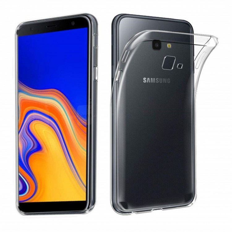 Силиконовый TPU чехол для Samsung Galaxy J4+ (Plus)