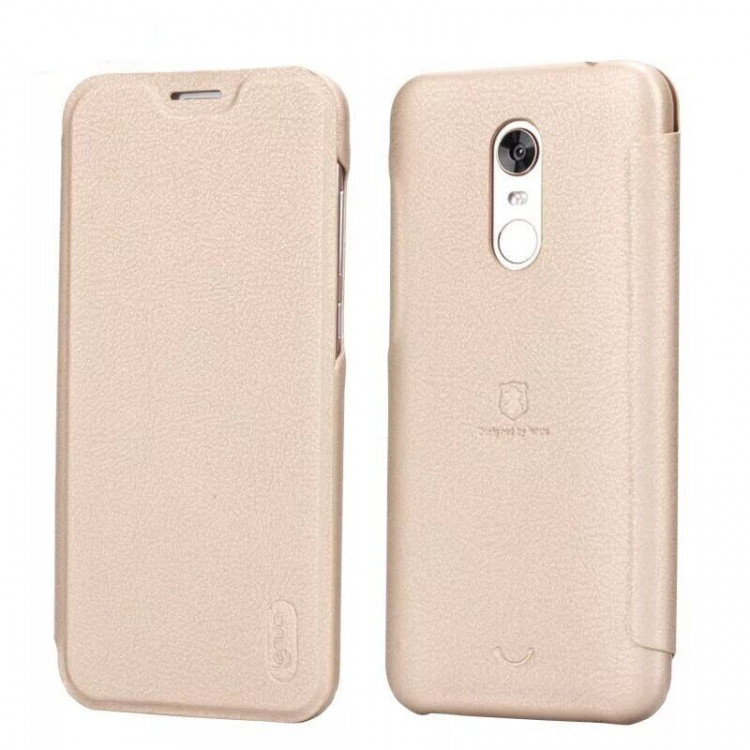 Чехол LENUO для Xiaomi Redmi 5 Plus (золотой)