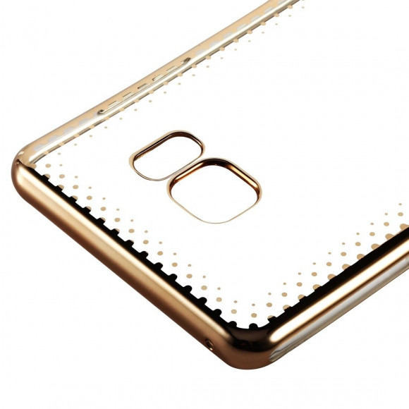 Чехол BASEUS Electroplated для Samsung Galaxy Note 7 (золотой) Чехол BASEUS Electroplated для Samsung Galaxy Note 7 (золотой)