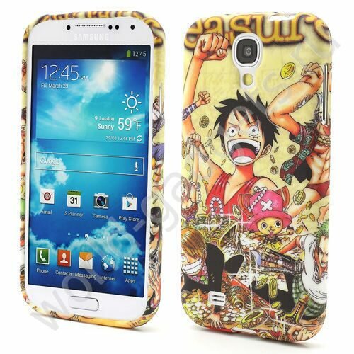 Чехол TPU для Samsung Galaxy S4 (One Piece Luffy)