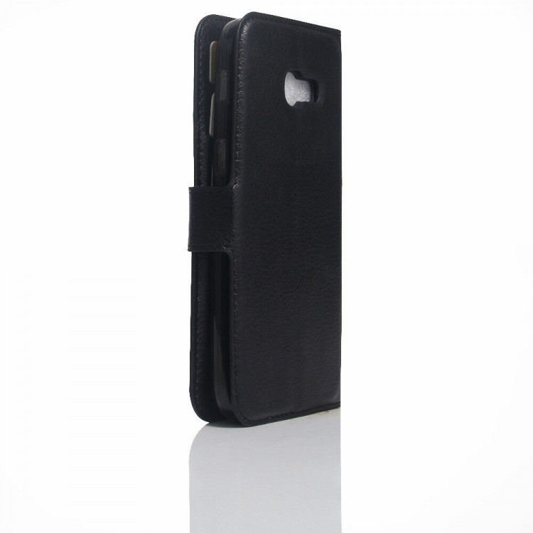 Чехол с визитницей для Samsung Galaxy A3 (2017) SM-A320F (черный)