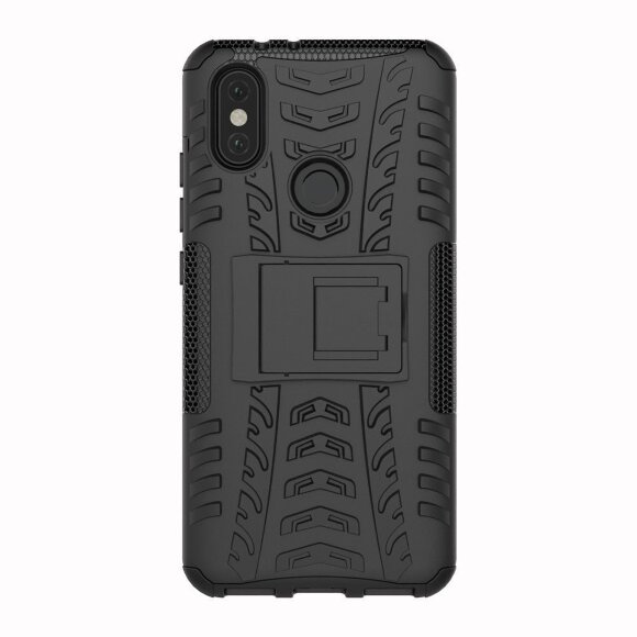 Чехол Hybrid Armor для Xiaomi Mi 6X / Xiaomi Mi A2 (черный) Чехол Hybrid Armor для Xiaomi Mi 6X / Xiaomi Mi A2 (черный)