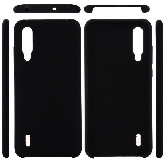Силиконовый чехол Mobile Shell для Xiaomi Mi CC9 / Xiaomi Mi 9 Lite (черный) Силиконовый чехол Mobile Shell для Xiaomi Mi CC9 / Xiaomi Mi 9 Lite (черный)