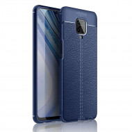 Чехол-накладка Litchi Grain для Xiaomi Redmi Note 9S / Note 9 Pro / Note 9 Pro Max (темно-синий) Чехол-накладка Litchi Grain для Xiaomi Redmi Note 9S / Note 9 Pro / Note 9 Pro Max (темно-синий)