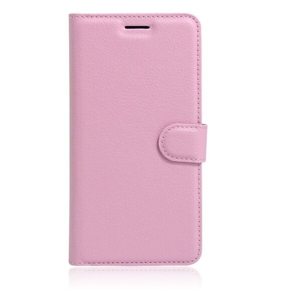 Чехол с визитницей для Huawei Y6 II (розовый) Чехол с визитницей для Huawei Y6 II (розовый)