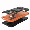 Чехол Hybrid Armor для Samsung Galaxy A8s (черный + оранжевый)
