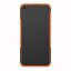 Чехол Hybrid Armor для Samsung Galaxy A8s (черный + оранжевый)
