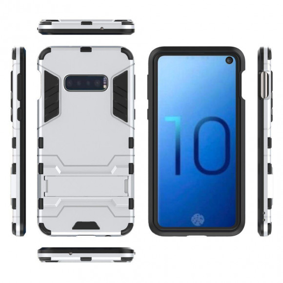 Чехол Duty Armor для Samsung Galaxy S10e (серебряный) Чехол Duty Armor для Samsung Galaxy S10e (серебряный)