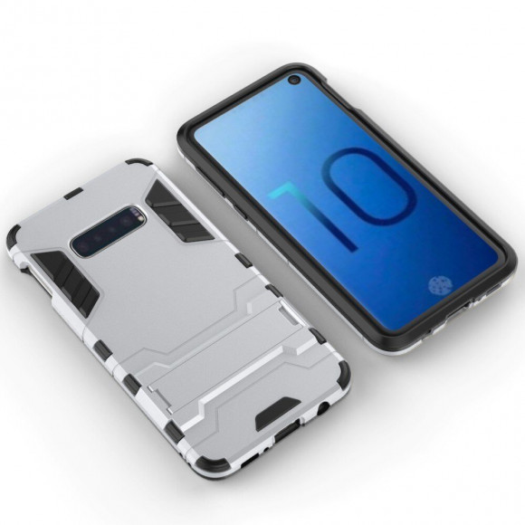 Чехол Duty Armor для Samsung Galaxy S10e (серебряный) Чехол Duty Armor для Samsung Galaxy S10e (серебряный)