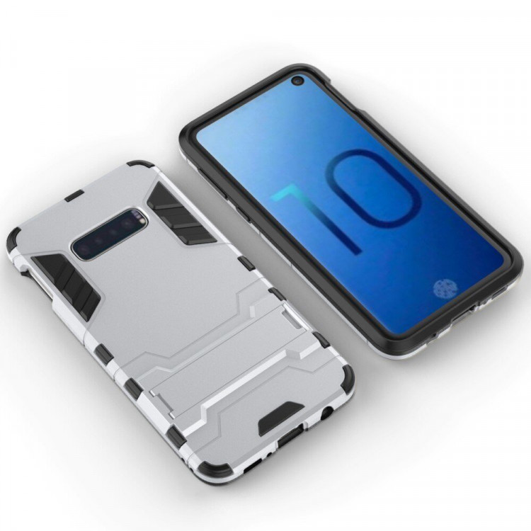 Чехол Duty Armor для Samsung Galaxy S10e (серебряный)
