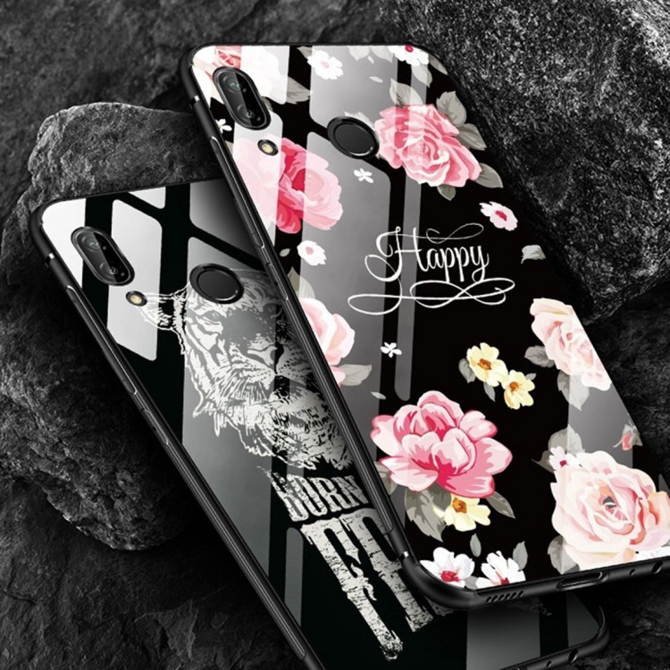 Чехол-накладка для Huawei P20 Lite / Nova 3e (Happy Flower)