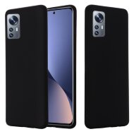 Силиконовый чехол Mobile Shell для Xiaomi 12 / Xiaomi 12X / Xiaomi 12S (черный) Силиконовый чехол Mobile Shell для Xiaomi 12 / Xiaomi 12X / Xiaomi 12S (черный)