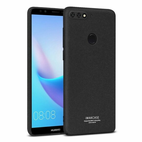 Чехол iMak Finger для Huawei Honor 7C Pro / Enjoy 8 (черный) Чехол iMak Finger для Huawei Honor 7C Pro / Enjoy 8 (черный)