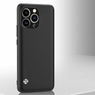 Чехол из искусственной кожи для iPhone 13 Pro (черный) Чехол из искусственной кожи для iPhone 13 Pro (черный)