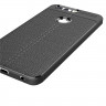 Чехол-накладка Litchi Grain для Huawei Honor 8 (черный)