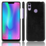 Чехол Litchi Texture для Huawei Honor 8C (черный)
