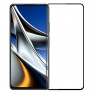 Защитное стекло 3D для Xiaomi Poco X4 Pro 5G (черный)