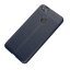 Чехол-накладка Litchi Grain для Huawei P10 Lite (темно-синий)