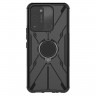 Чехол Armor Shockproof Ring Holder для Tecno Spark Go 2022 (черный)