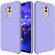 Силиконовый чехол Mobile Shell для Huawei Mate 20 Lite (фиолетовый)