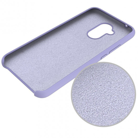 Силиконовый чехол Mobile Shell для Huawei Mate 20 Lite (фиолетовый) Силиконовый чехол Mobile Shell для Huawei Mate 20 Lite (фиолетовый)