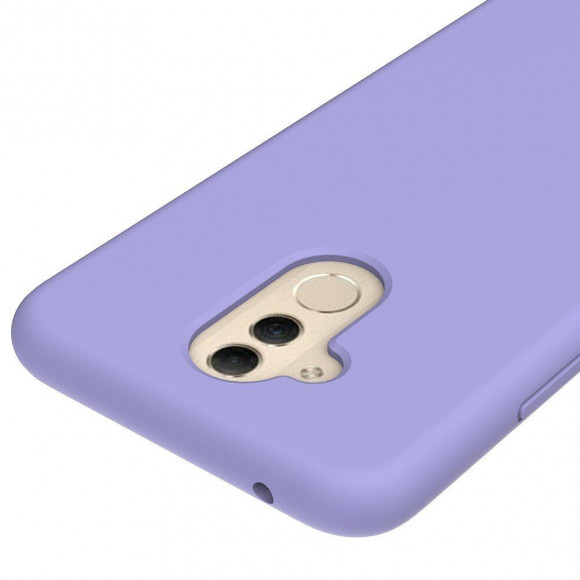 Силиконовый чехол Mobile Shell для Huawei Mate 20 Lite (фиолетовый) Силиконовый чехол Mobile Shell для Huawei Mate 20 Lite (фиолетовый)