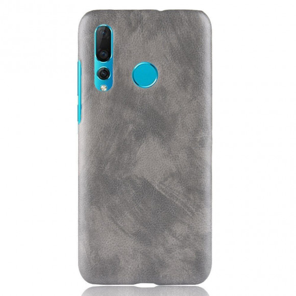 Кожаная накладка-чехол Litchi Texture для Huawei nova 4 (серый) Кожаная накладка-чехол Litchi Texture для Huawei nova 4 (серый)