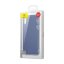 Чехол-накладка c заглушкой Baseus для iPhone X / ХS (голубой)