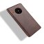 Кожаная накладка-чехол для Huawei Mate 30 Pro (коричневый)
