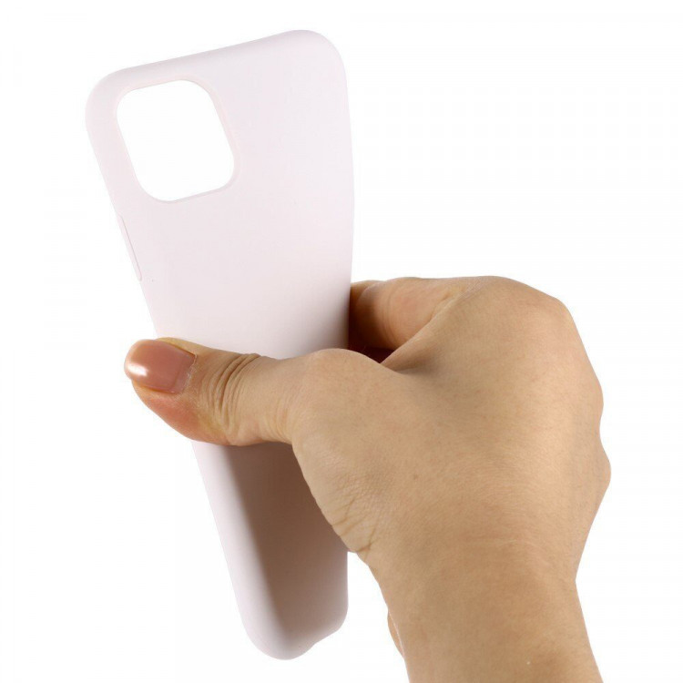 Силиконовый чехол Mobile Shell для iPhone 11 (белый)