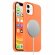 Чехол MagSafe для iPhone 12 mini (оранжевый)