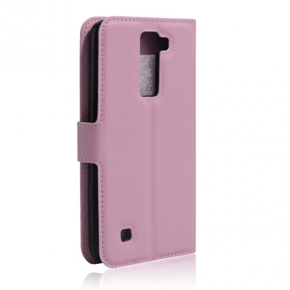 Чехол с визитницей для LG K8 K350E (розовый) Чехол с визитницей для LG K8 K350E (розовый)