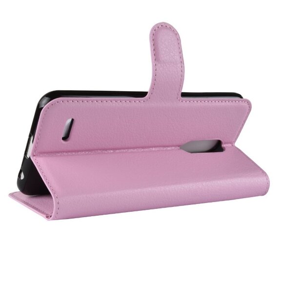 Чехол с визитницей для LG K10 (2018) / LG K30 (розовый)