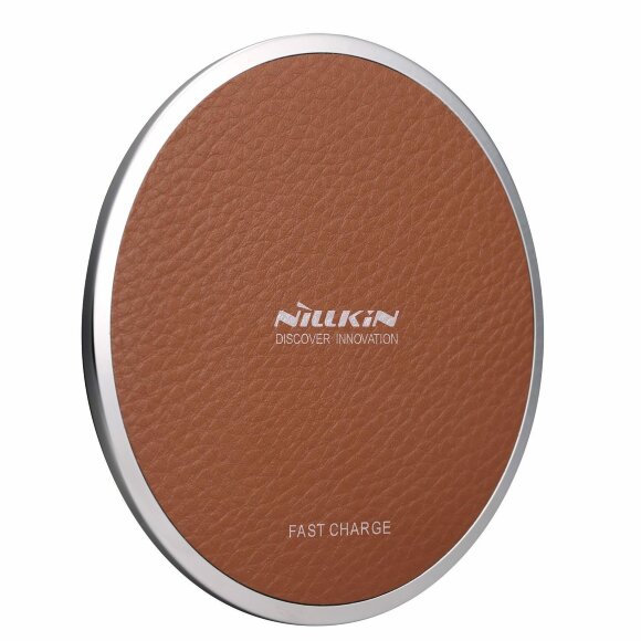 Беспроводное зарядное устройство NILLKIN Magic disk III Fast Charge Edition (коричневый) Беспроводное зарядное устройство NILLKIN Magic disk III Fast Charge Edition (коричневый)