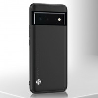 Чехол из искусственной кожи для Google Pixel 6a (черный)
