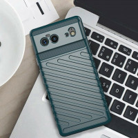 Чехол-накладка Thunder Series для Google Pixel 6 (темно-зеленый)