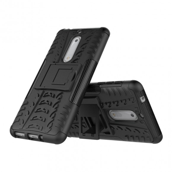 Чехол Hybrid Armor для Nokia 5 (черный) Чехол Hybrid Armor для Nokia 5 (черный)