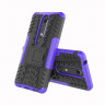 Чехол Hybrid Armor для Nokia 6 (2018) / Nokia 6.1 (черный + фиолетовый)