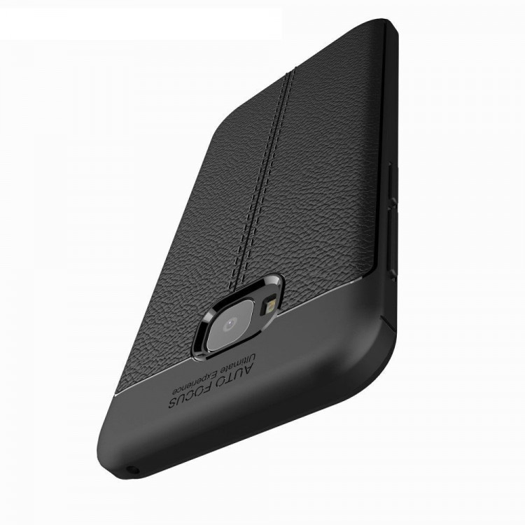 Чехол-накладка Litchi Grain для Asus Zenfone 4 Selfie Pro ZD552KL (красный)