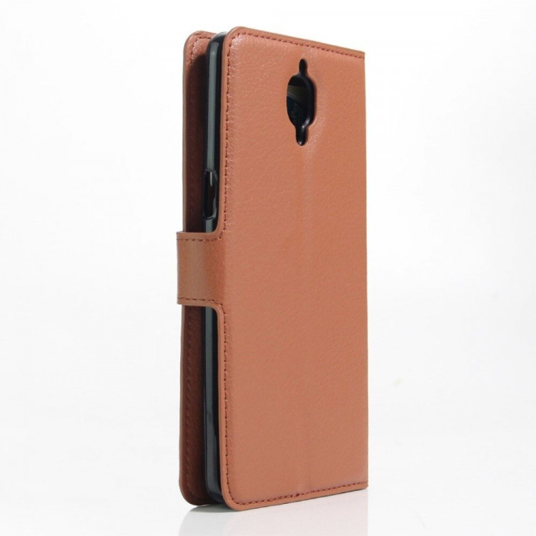 Чехол с визитницей для OnePlus 3 / OnePlus 3T (коричневый)