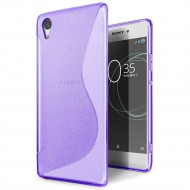 Нескользящий чехол для Sony Xperia XA1 (фиолетовый) Нескользящий чехол для Sony Xperia XA1 (фиолетовый)