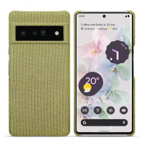 Тканевый чехол Full Cloth Texture для Google Pixel 6 Pro (желтый)