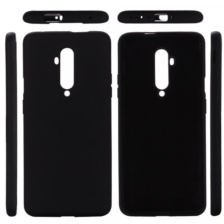 Силиконовый чехол Mobile Shell для OnePlus 7T Pro (черный)