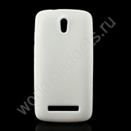 Мягкий пластиковый чехол для HTC Desire 500 (белый) Мягкий пластиковый чехол для HTC Desire 500 (белый)