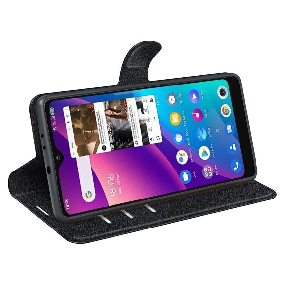 Чехол для TCL 30E, TCL 30 SE, TCL 306, TCL 305 (черный) Чехол для TCL 30E, TCL 30 SE, TCL 306, TCL 305 (черный)