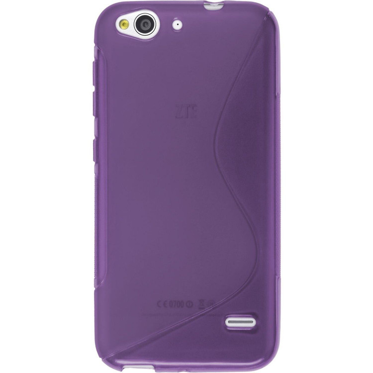 Нескользящий чехол для ZTE Blade S6 (фиолетовый)