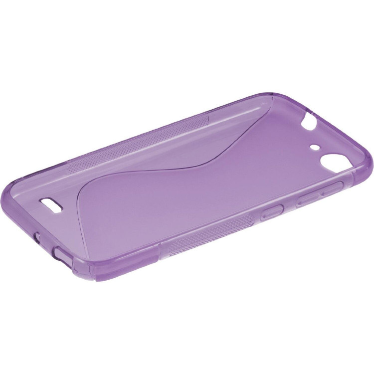 Нескользящий чехол для ZTE Blade S6 (фиолетовый)