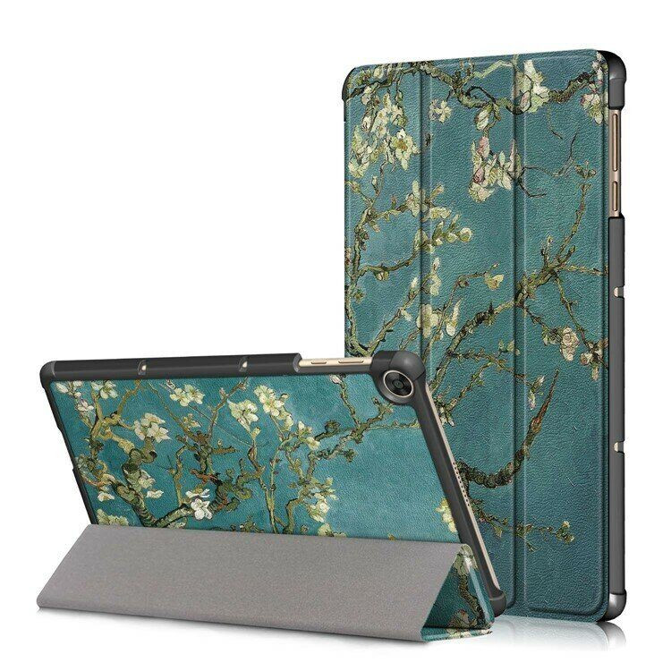Чехол Smart Case для Huawei MatePad T10 / T10s / C5e / C3 / Honor Pad X8 / X8 Lite / X6 (Apricot Blossom)