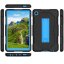 Гибридный TPU чехол для Samsung Galaxy Tab A7 Lite SM-T220 / SM-T225 (черный+голубой)